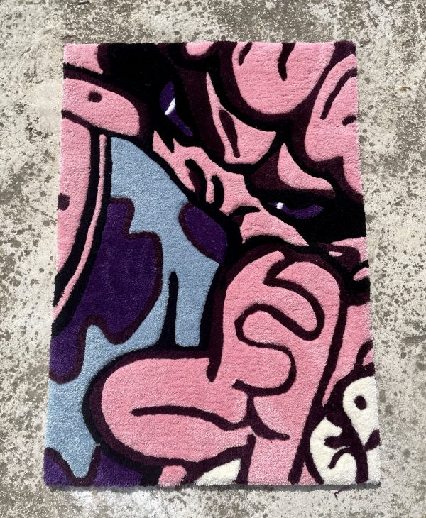 PINK CARTOON SHAPE RUG