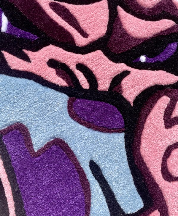 PINK CARTOON SHAPE RUG – Image 3